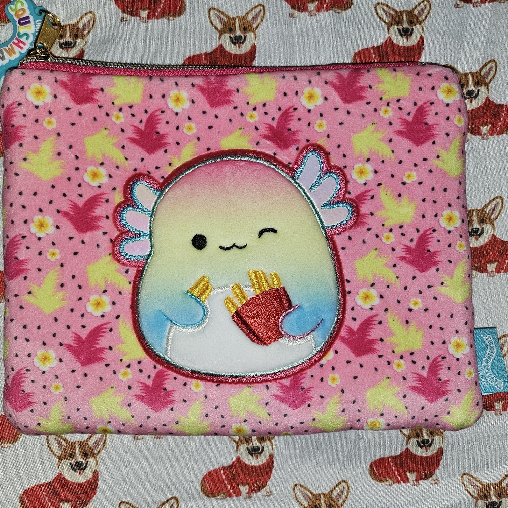 Squishmallow axolotl bag